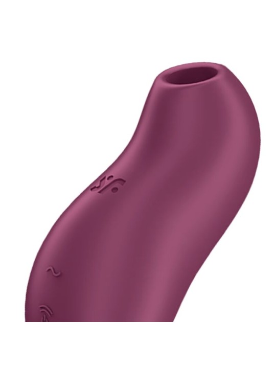 SATISFYER POCKET PRO 1 ESTIMULADOR CLITORIS GRANATE