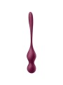 SATISFYER LOVE BIRDS VARY BOLAS VIBRADORES APP GRATUITA ROJO VINO