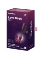 SATISFYER LOVE BIRDS VARY BOLAS VIBRADORES APP GRATUITA ROJO VINO