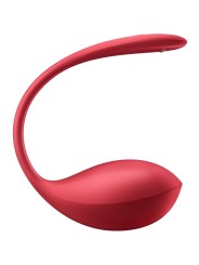 SATISFYER SHINY PETAL ESTIMULADOR PUNTO G CONTROL REMOTO ROJO APP GRATUITA