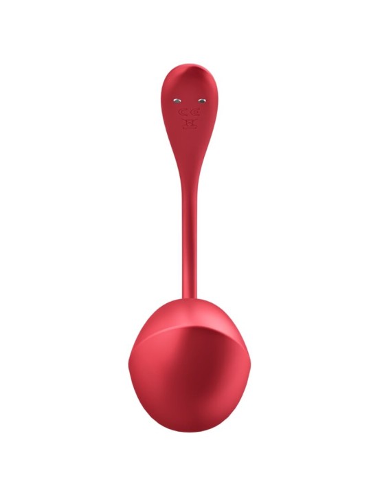 SATISFYER SHINY PETAL ESTIMULADOR PUNTO G CONTROL REMOTO ROJO APP GRATUITA