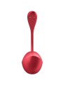 SATISFYER SHINY PETAL ESTIMULADOR PUNTO G CONTROL REMOTO ROJO APP GRATUITA