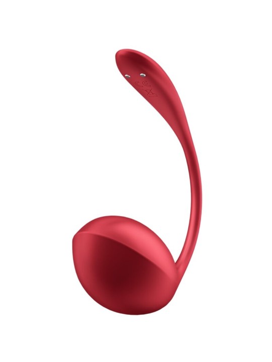 SATISFYER SHINY PETAL ESTIMULADOR PUNTO G CONTROL REMOTO ROJO APP GRATUITA
