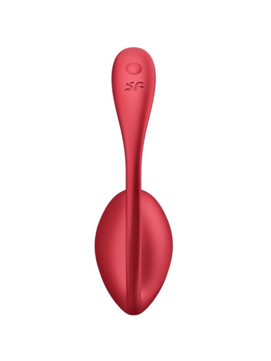 SATISFYER SHINY PETAL ESTIMULADOR PUNTO G CONTROL REMOTO ROJO APP GRATUITA