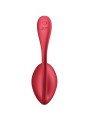 SATISFYER SHINY PETAL ESTIMULADOR PUNTO G CONTROL REMOTO ROJO APP GRATUITA