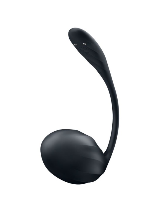 SATISFYER RIBBED PETAL ESTIMULADOR PUNTO G CONTROL REMOTO NEGRO APP GRATUITA