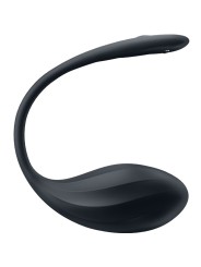SATISFYER RIBBED PETAL ESTIMULADOR PUNTO G CONTROL REMOTO NEGRO APP GRATUITA