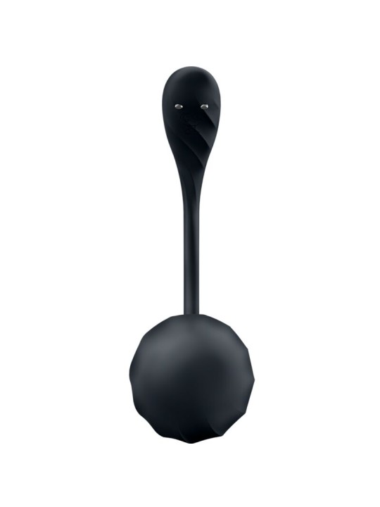 SATISFYER RIBBED PETAL ESTIMULADOR PUNTO G CONTROL REMOTO NEGRO APP GRATUITA