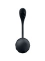 SATISFYER RIBBED PETAL ESTIMULADOR PUNTO G CONTROL REMOTO NEGRO APP GRATUITA