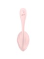 SATISFYER RIBBED PETAL ESTIMULADOR PUNTO G CONTROL REMOTO ROSA APP GRATUITA