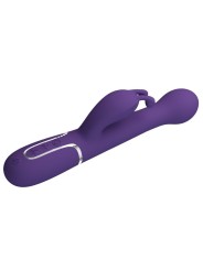 PRETTY LOVE DEJON VIBRADOR RABBIT 3 EN 1 MULTIFUNCION MORADO