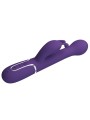 PRETTY LOVE DEJON VIBRADOR RABBIT 3 EN 1 MULTIFUNCION MORADO