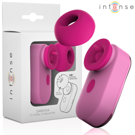 INTENSE SABRINA TRAVEL SET ESTIMULADOR DE CLITORIS ROSA