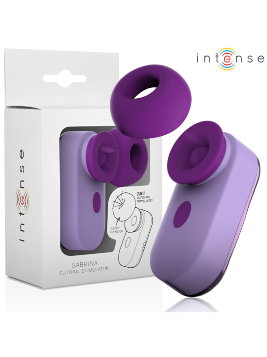 INTENSE SABRINA TRAVEL SET ESTIMULADOR DE CLITORIS VIOLETA