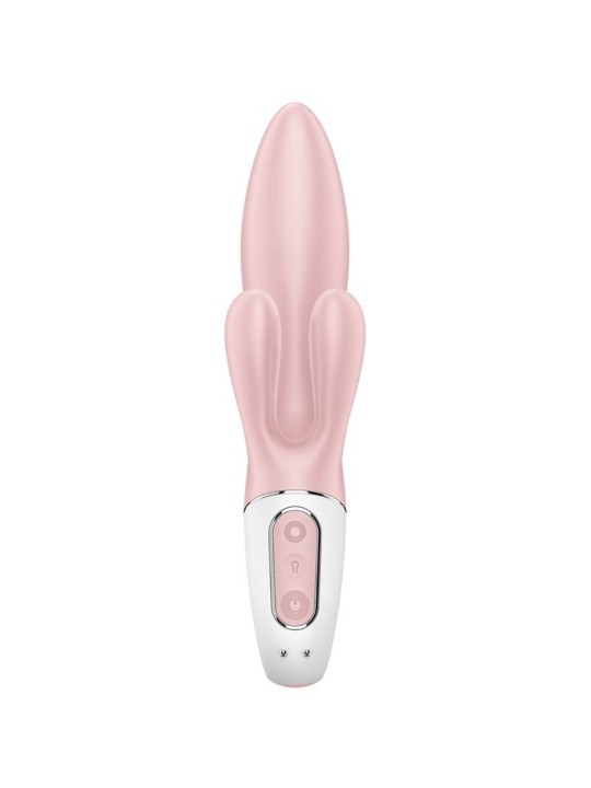 SATISFYER AIR PUMP BUNNY 3 INFLABLE VIBRADOR RABBIT ROSA