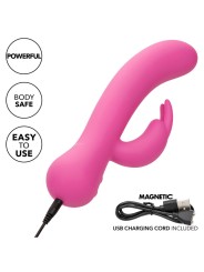CALEXOTICS FIRST TIME VIBRADOR RABBIT RECARGABLE ROSA