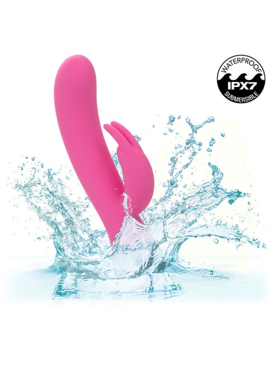 CALEXOTICS FIRST TIME VIBRADOR RABBIT RECARGABLE ROSA