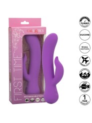 CALEXOTICS FIRST TIME VIBRADOR COMPLACIENTE RECARGABLE MORADO