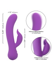 CALEXOTICS FIRST TIME VIBRADOR COMPLACIENTE RECARGABLE MORADO