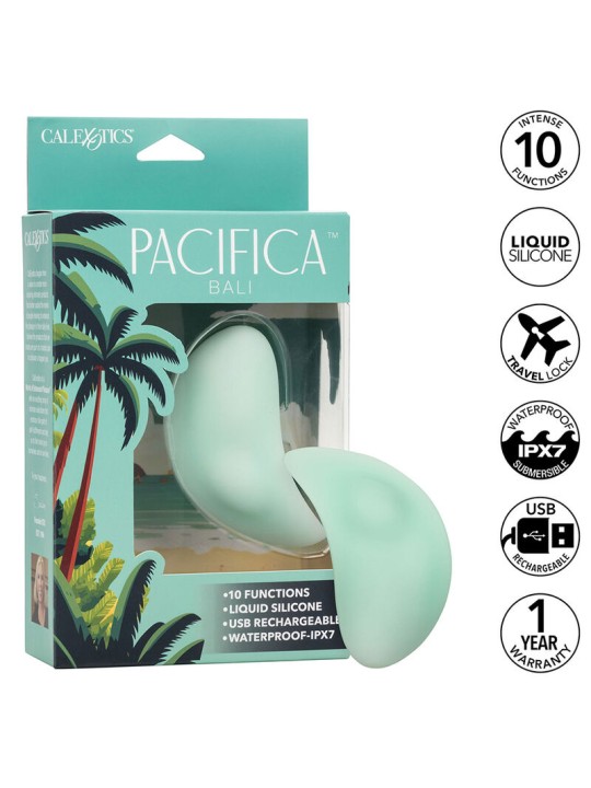 CALEXOTICS PACIFICA BALI ESTIMULADOR 10 FUNCIONES AQUA