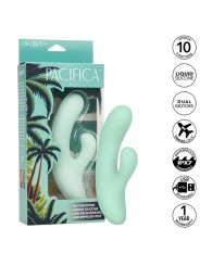 CALEXOTICS PACIFICA FIJI VIBRADOR Y ESTIMULADOR PUNTO G 10 VIBRACIONES AQUA