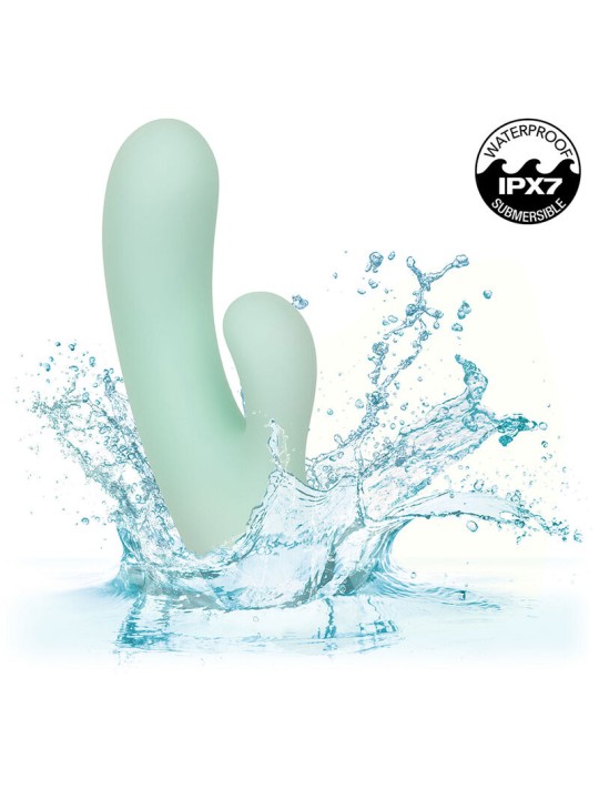 CALEXOTICS PACIFICA FIJI VIBRADOR Y ESTIMULADOR PUNTO G 10 VIBRACIONES AQUA