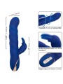 CALEXOTICS JACK VIBRADOR RABBIT MOVIMIENTO DE ONDAS AZUL