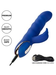 CALEXOTICS JACK VIBRADOR RABBIT MOVIMIENTO DE ONDAS AZUL