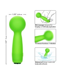 CALEXOTICS NEON VIBES THE BUBBLY VIBE MINI MASAJEADOR 10 VIBRACIONES VERDE