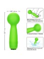 CALEXOTICS NEON VIBES THE BUBBLY VIBE MINI MASAJEADOR 10 VIBRACIONES VERDE