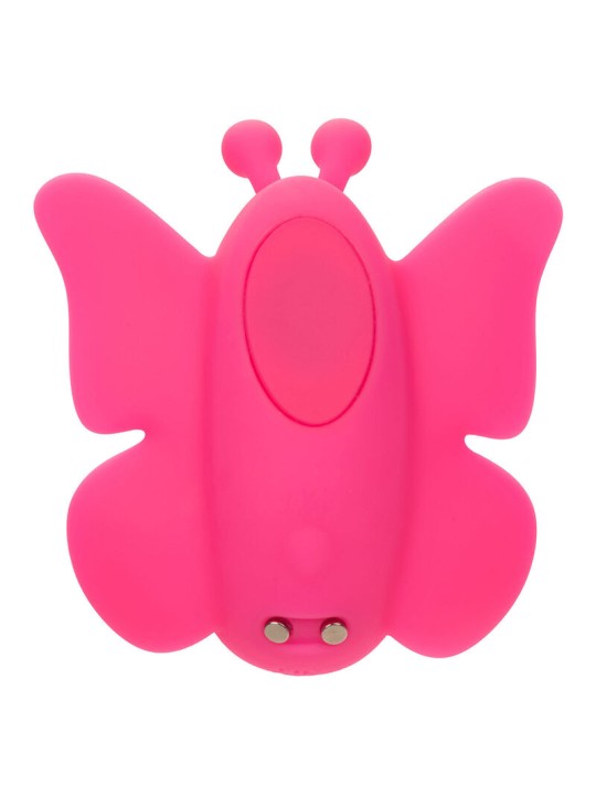 CALEXOTICS NEON VIBES THE FLUTTER VIBE ESTIMULADOR 10 VIBRACIONES ROSA