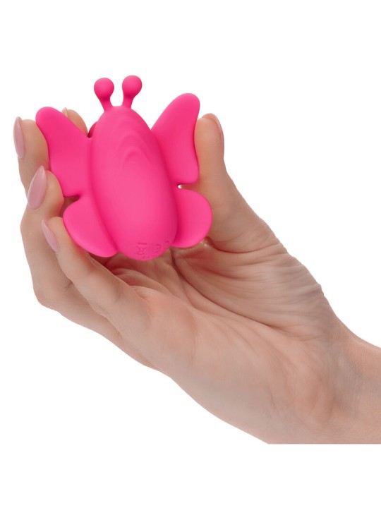 CALEXOTICS NEON VIBES THE FLUTTER VIBE ESTIMULADOR 10 VIBRACIONES ROSA