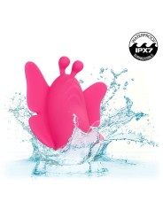 CALEXOTICS NEON VIBES THE FLUTTER VIBE ESTIMULADOR 10 VIBRACIONES ROSA