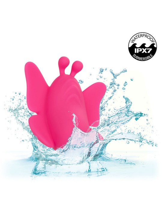CALEXOTICS NEON VIBES THE FLUTTER VIBE ESTIMULADOR 10 VIBRACIONES ROSA