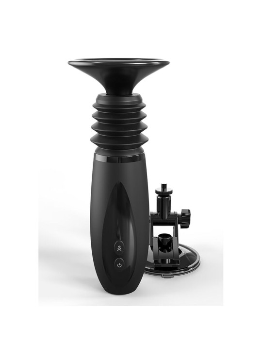 FETISH FANTASY SERIES BODY DOCK THRUSTER SUJETA DILDOS CON 7 MODOS DE EMPUJE NEGRO