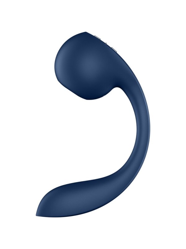 SATISFYER PRO WAVE 4 ESTIMULADOR PUNTO G AIR PULSE APLICACION GRATUITA AZUL OSCURO