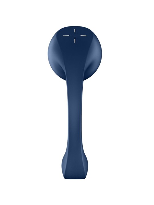 SATISFYER PRO WAVE 4 ESTIMULADOR PUNTO G AIR PULSE APLICACION GRATUITA AZUL OSCURO