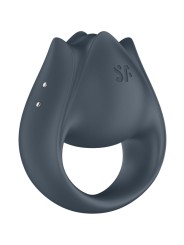 SATISFYER PERFECT PAIR 2 MULTIVIBRADOR 2 EN 1 ANILLO PARA PENE ESTIMULADOR DE DEDO GRIS