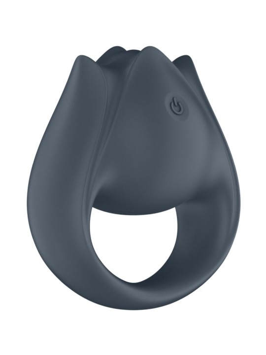 SATISFYER PERFECT PAIR 2 MULTIVIBRADOR 2 EN 1 ANILLO PARA PENE ESTIMULADOR DE DEDO GRIS