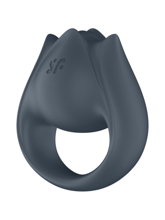 SATISFYER PERFECT PAIR 2 MULTIVIBRADOR 2 EN 1 ANILLO PARA PENE ESTIMULADOR DE DEDO GRIS
