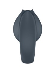 SATISFYER PERFECT PAIR 2 MULTIVIBRADOR 2 EN 1 ANILLO PARA PENE ESTIMULADOR DE DEDO GRIS