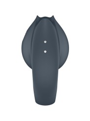 SATISFYER PERFECT PAIR 2 MULTIVIBRADOR 2 EN 1 ANILLO PARA PENE ESTIMULADOR DE DEDO GRIS