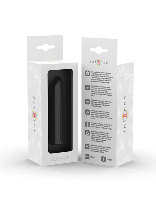 INTENSE TODRICK BALA ESTIMULADORA DE CLITORIS NEGRO
