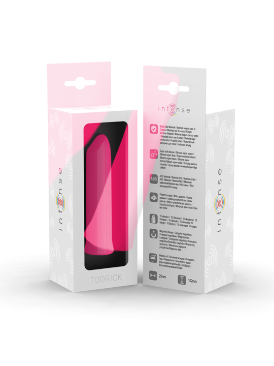 INTENSE TODRICK BALA ESTIMULADORA DE CLITORIS ROSA