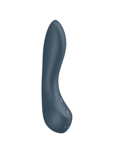 SATISFYER G SPOT WAVE 4 VIBRADOR 12 PROGRAMAS DE VIBRACION GRIS OSCURO