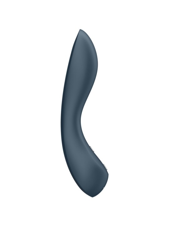 SATISFYER G SPOT WAVE 4 VIBRADOR 12 PROGRAMAS DE VIBRACION GRIS OSCURO
