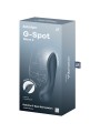 SATISFYER G SPOT WAVE 4 VIBRADOR 12 PROGRAMAS DE VIBRACION GRIS OSCURO