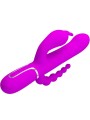PRETTY LOVE CAMMY TRIPLE VIBRADOR MULTIFUNCION 4 EN 1 ROSA