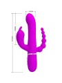 PRETTY LOVE CAMMY TRIPLE VIBRADOR MULTIFUNCION 4 EN 1 ROSA
