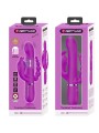 PRETTY LOVE CAMMY TRIPLE VIBRADOR MULTIFUNCION 4 EN 1 ROSA